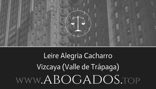 abogado Leire Alegria Cacharro en Valle de Trápaga