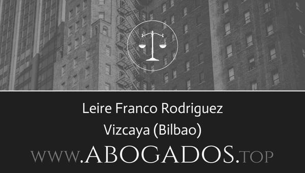 abogado Leire Franco Rodriguez en Bilbao