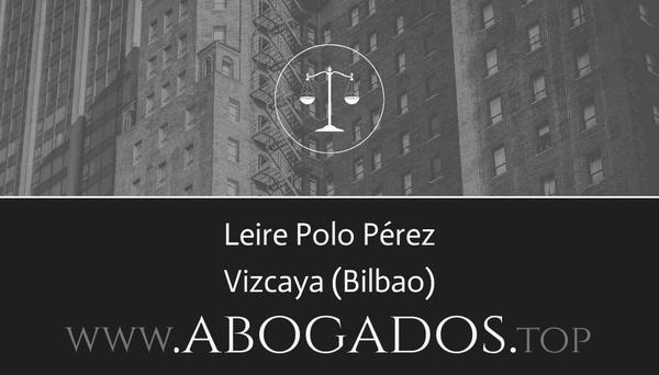 abogado Leire Polo Pérez en Bilbao