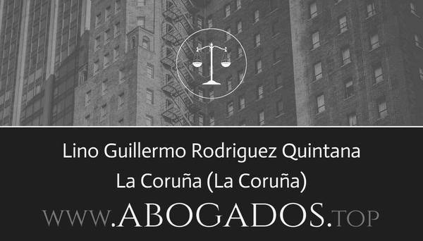 abogado Lino Guillermo Rodriguez Quintana en La Coruña