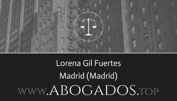 abogado Lorena Gil Fuertes en Madrid