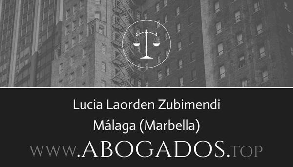 abogado Lucia Laorden Zubimendi en Marbella