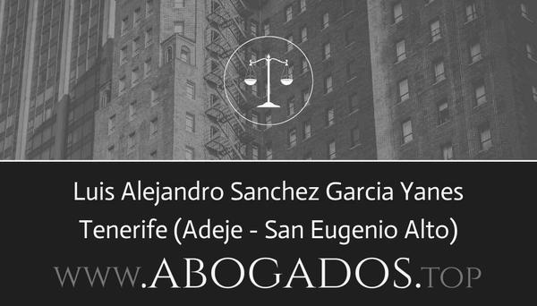 Luis Alejandro Sanchez Garcia Yanes