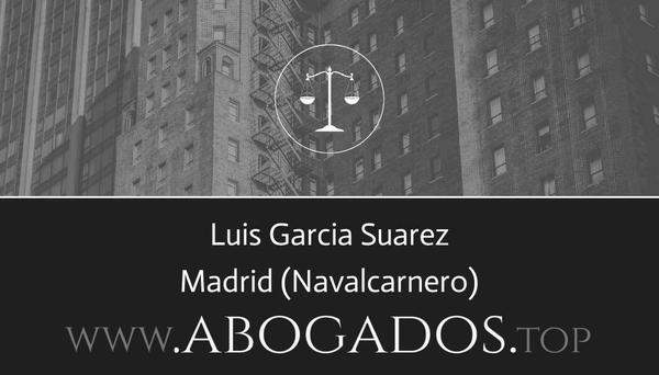 abogado Luis Garcia Suarez en Navalcarnero