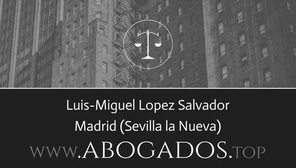 abogado Luis-Miguel Lopez Salvador en Sevilla la Nueva