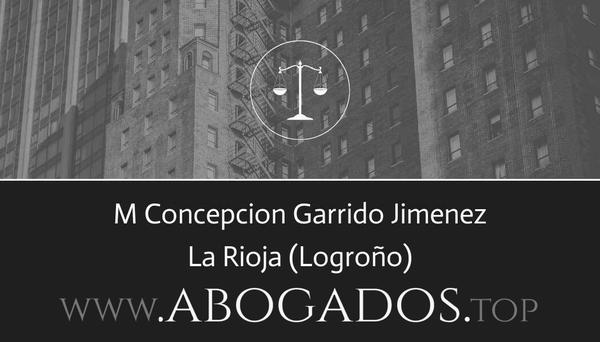 abogado M Concepcion Garrido Jimenez en Logroño