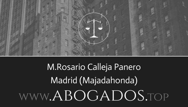 abogado MRosario Calleja Panero en Majadahonda