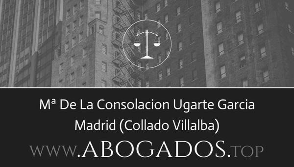 abogado Mª De La Consolacion Ugarte Garcia en Collado Villalba