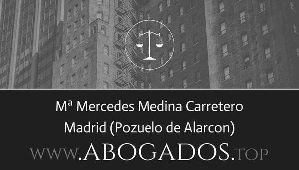 abogado Mª Mercedes Medina Carretero en Pozuelo de Alarcon