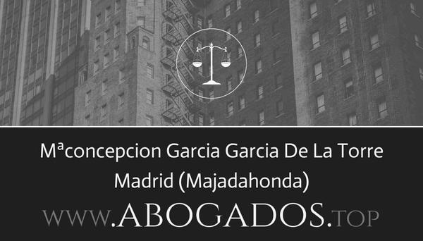 abogado Mªconcepcion Garcia Garcia De La Torre en Majadahonda