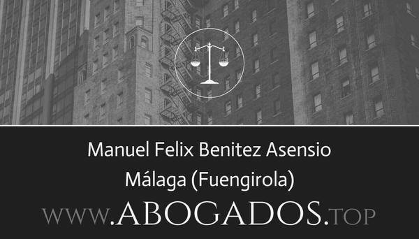 Manuel Felix Benitez Asensio