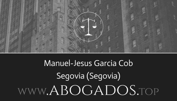 abogado Manuel-Jesus Garcia Cob en Segovia