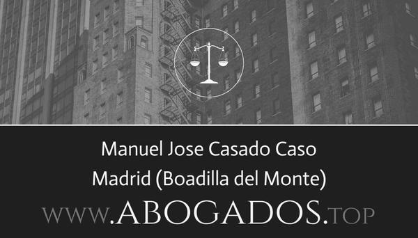 abogado Manuel Jose Casado Caso en Boadilla del Monte