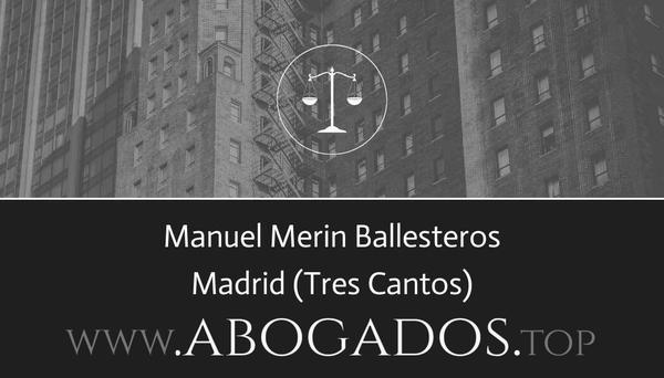 abogado Manuel Merin Ballesteros en Tres Cantos