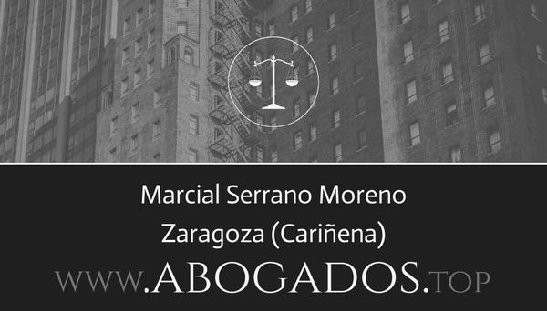 abogado Marcial Serrano Moreno en Cariñena