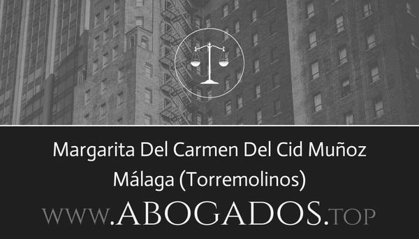 abogado Margarita Del Carmen Del Cid Muñoz en Torremolinos