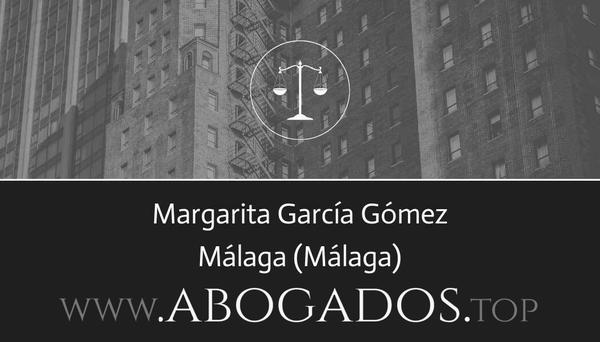 abogado Margarita García Gómez en Málaga