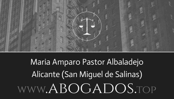 Maria Amparo Pastor Albaladejo