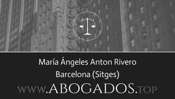 abogado María Ángeles Anton Rivero en Sitges