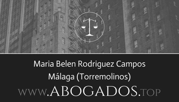 abogado Maria Belen Rodriguez Campos en Torremolinos