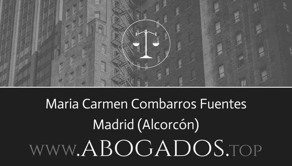 abogado Maria Carmen Combarros Fuentes en Alcorcón