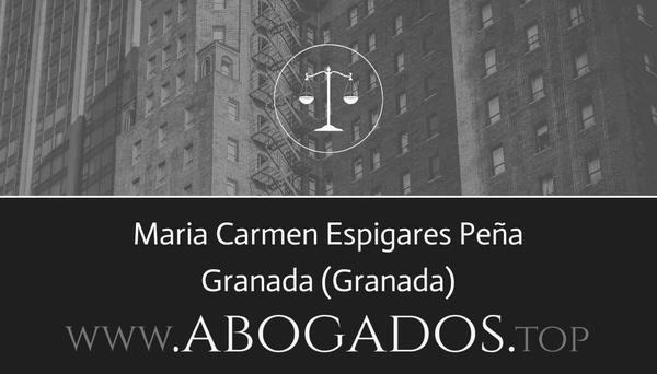 abogado Maria Carmen Espigares Peña en Granada