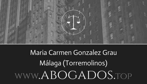 abogado Maria Carmen Gonzalez Grau en Torremolinos