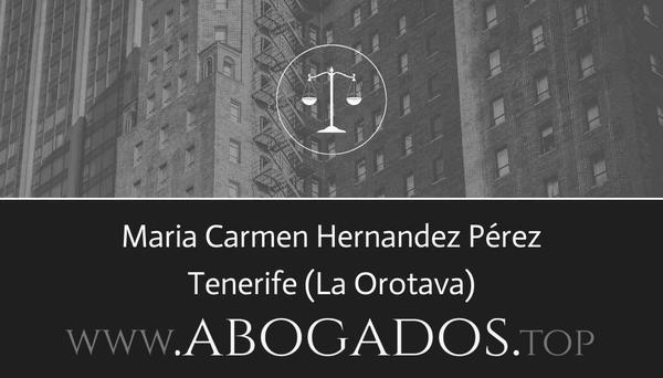 Maria Carmen Hernandez Pérez