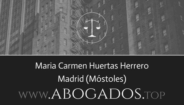 abogado Maria Carmen Huertas Herrero en Móstoles