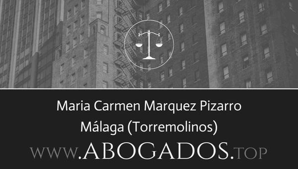 abogado Maria Carmen Marquez Pizarro en Torremolinos