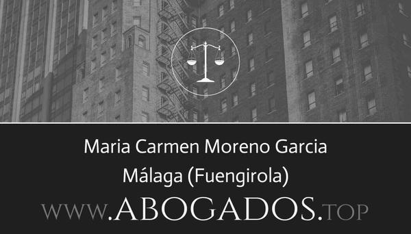 Maria Carmen Moreno Garcia
