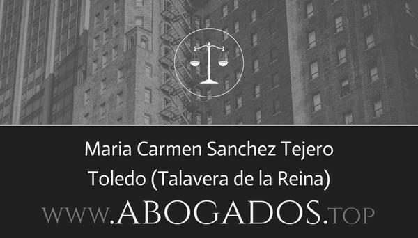 Maria Carmen Sanchez Tejero