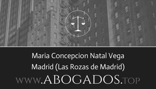 abogado Maria Concepcion Natal Vega en Las Rozas de Madrid