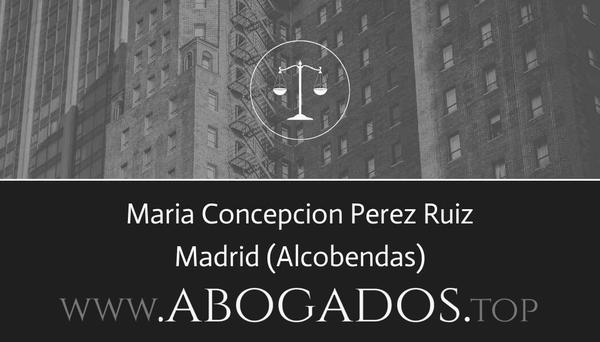 abogado Maria Concepcion Perez Ruiz en Alcobendas