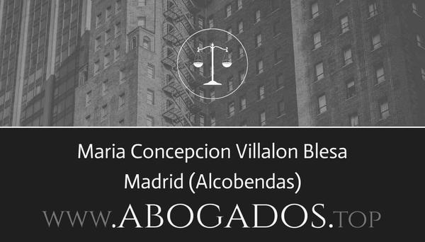 abogado Maria Concepcion Villalon Blesa en Alcobendas