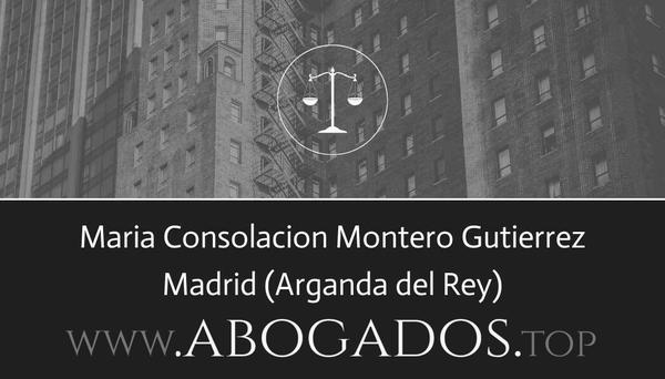 abogado Maria Consolacion Montero Gutierrez en Arganda del Rey