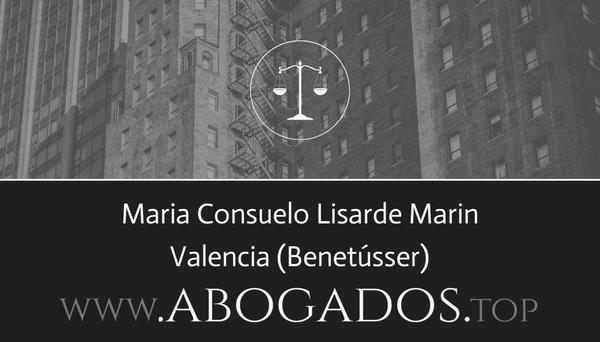 abogado Maria Consuelo Lisarde Marin en Benetússer