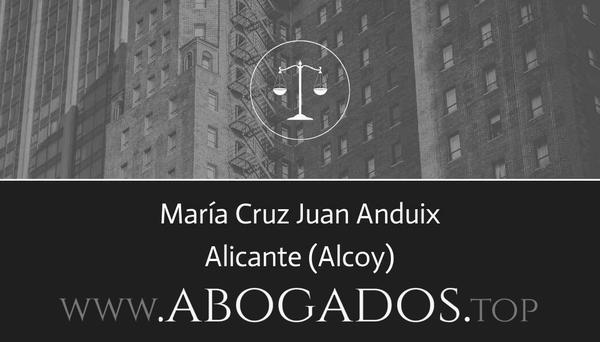María Cruz Juan Anduix