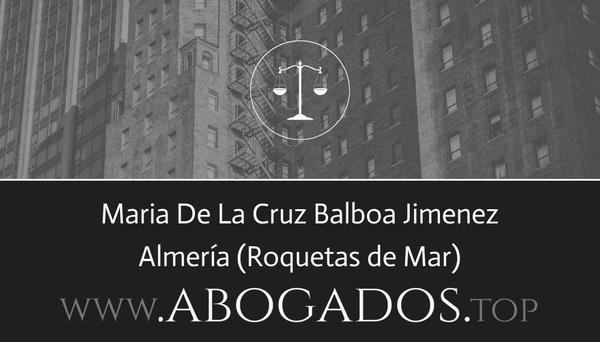 Maria De La Cruz Balboa Jimenez