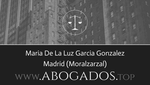 abogado Maria De La Luz Garcia Gonzalez en Moralzarzal