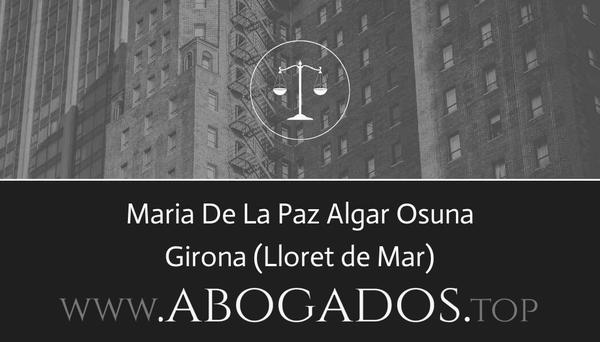 Maria De La Paz Algar Osuna