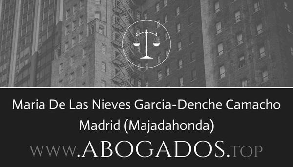 abogado Maria De Las Nieves Garcia-Denche Camacho en Majadahonda