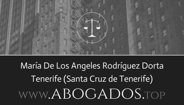 María De Los Angeles Rodríguez Dorta