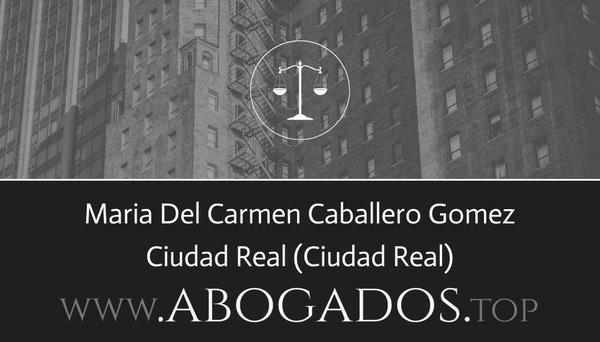 Maria Del Carmen Caballero Gomez