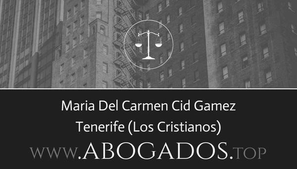 Maria Del Carmen Cid Gamez
