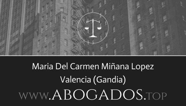 Maria Del Carmen Miñana Lopez