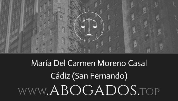 María Del Carmen Moreno Casal