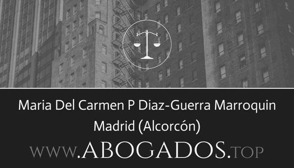 abogado Maria Del Carmen P Diaz-Guerra Marroquin en Alcorcón