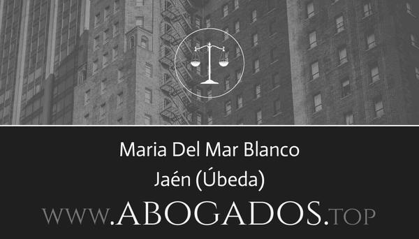 abogado Maria Del Mar Blanco en Úbeda