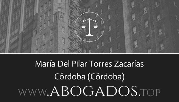 abogado María Del Pilar Torres Zacarías en Córdoba